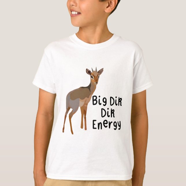Camiseta D é para Dik Dik (Frente)