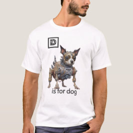 Camiseta D é para Dog T-Shirt