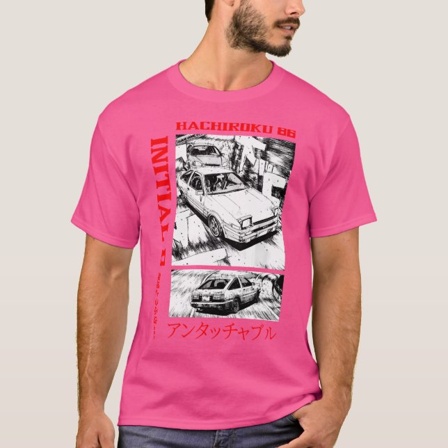 Camiseta D Hachiroku inicial 86 (Frente)