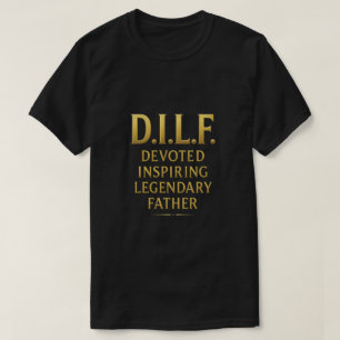 Camiseta D.I.L.F. - Legendário Padre Tee Design