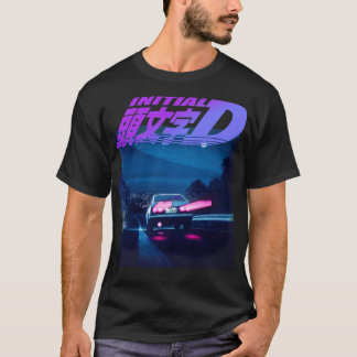 Camiseta D Neon AE86 Classic inicial