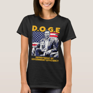 Camiseta D.o.g. e Departamento de Eficiência de Governo _1