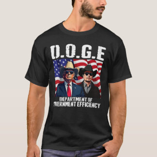 Camiseta D.O.G.E. Departamento de Eficiência do Governo