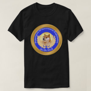Camiseta D.O.G.E. Departamento De Exploração Do Governo