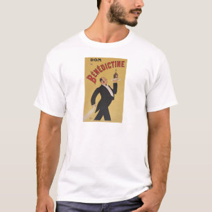 Camiseta D.O.M. Licor beneditino por Georges Goursat PD-US