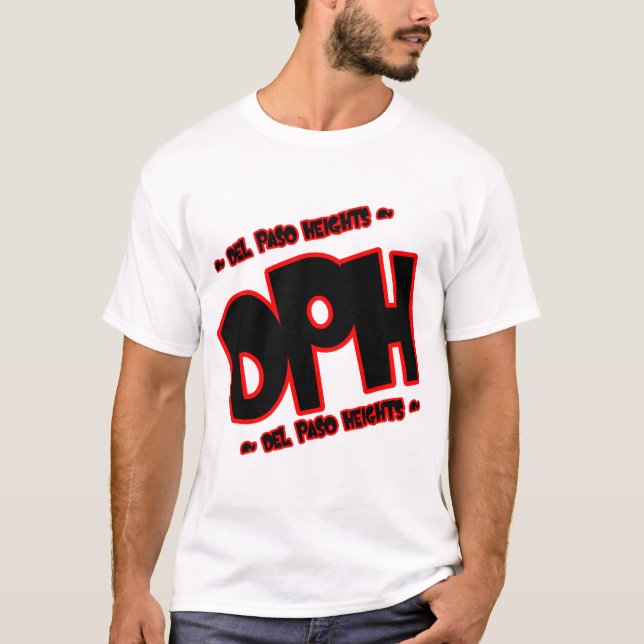 Camiseta D.P.H ( Del paso Heights) (Frente)