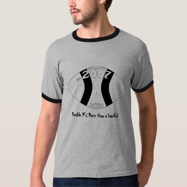 Camiseta d retros do dobro (Frente)