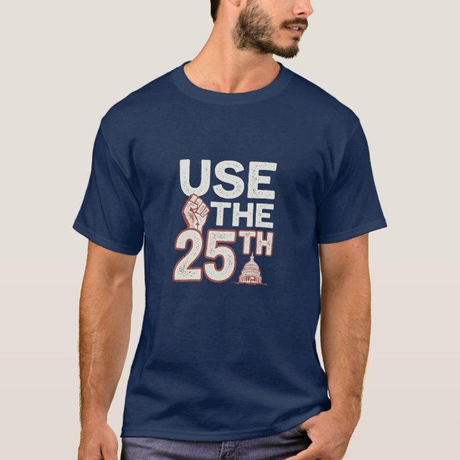 Camiseta da 25ª Emenda Direitos Constitucionais (Frente)