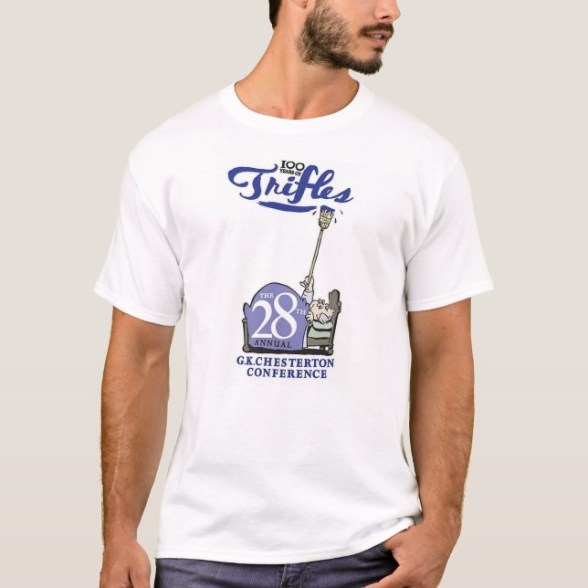 Camiseta da 28ª Conferência de Chesterton (Frente)