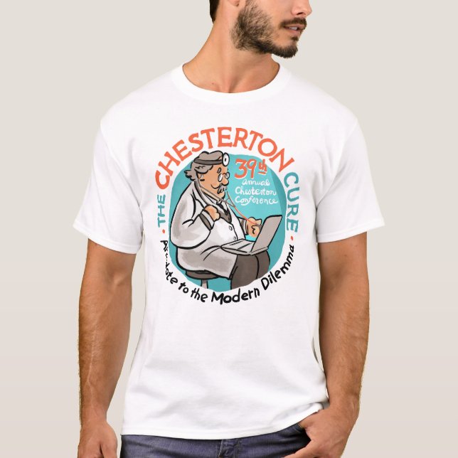 Camiseta da 39ª Conferência de Chesterton (Frente)