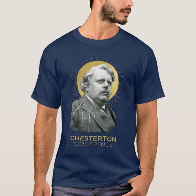 Camiseta da 41ª Conferência Chesterton (Frente)