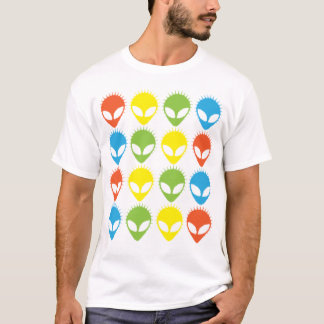 Camiseta da abducção estrangeira do hippy do trippie T