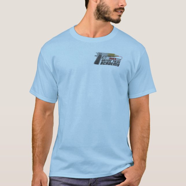 Camiseta da Academia de Escritores de Polícia de 2 (Frente)