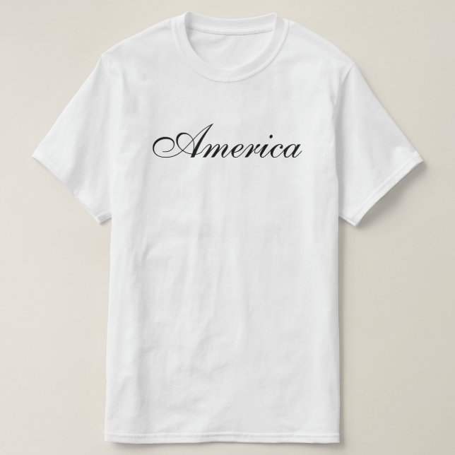 Camiseta da América (Frente do Design)