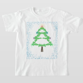 Camiseta da Árvore de Natal