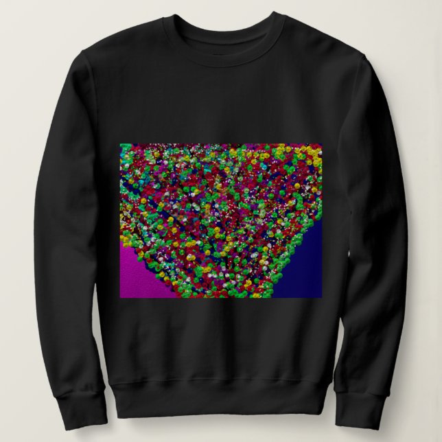 Camiseta da Árvore Multicolorida Entre Mundos (Frente do Design)