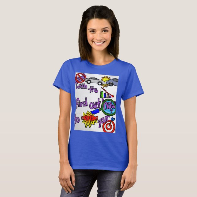 Camiseta da Ashley sobre Seguro de Vida (Frente Completa)