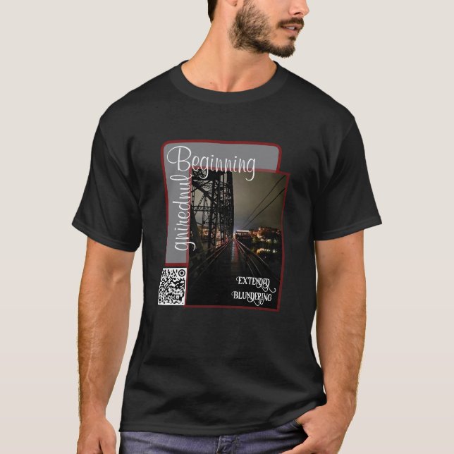 Camiseta da banda Beginning Blundering (Frente)