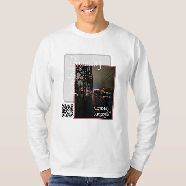 Camiseta da banda Beginning Blundering (Frente)