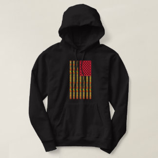 Camiseta da Bandeira Afro-Americana