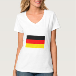Camiseta da Bandeira Alemã