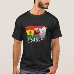 camiseta da bandeira da Bolívia, camiseta da Bolív