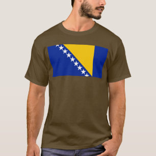 Camiseta da Bandeira da Bósnia e Herzegovina   Bós