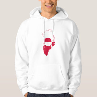 Camiseta da bandeira da Groenlândia no país