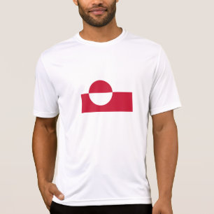 Camiseta da Bandeira da Gronelândia