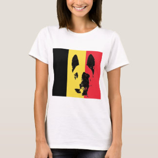 Camiseta da bandeira de Malinois do belga
