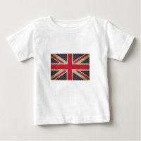 Camiseta da bandeira de Union Jack