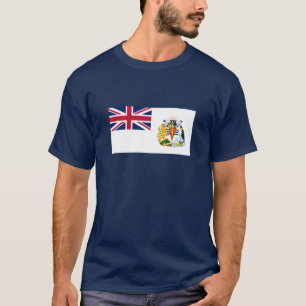 Camiseta da Bandeira do Território Antártico Britâ