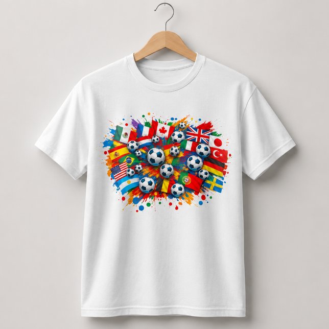 Camiseta da Bandeira dos EUA da Copa do Mundo de F (Criador carregado)