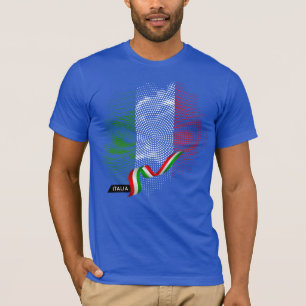 Camiseta da bandeira italiana