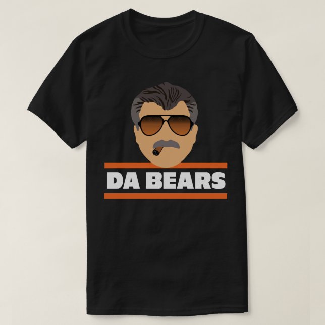 Camiseta Da Bears Ditka (Frente do Design)