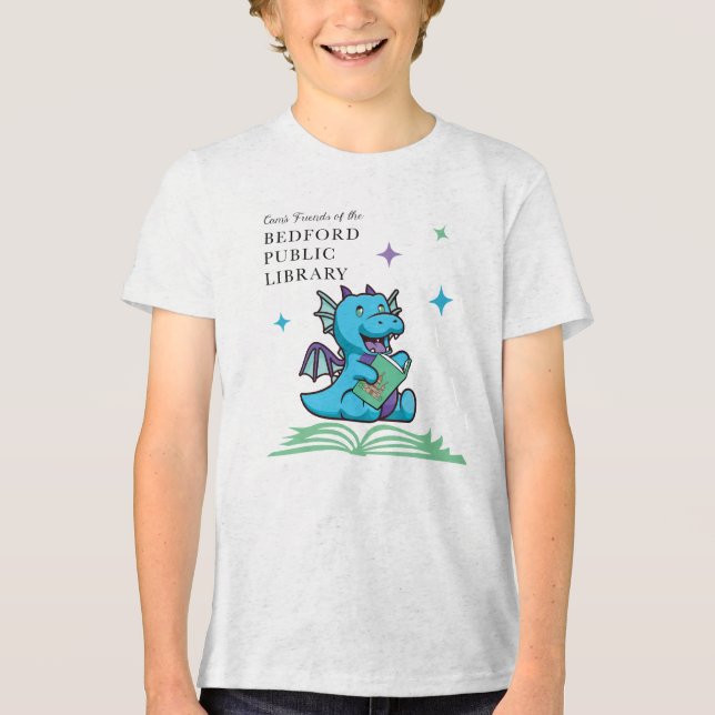 Camiseta da Biblioteca Infantil da Juventude (Frente)