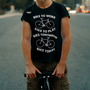Camiseta Da bicicleta ciclismo legal para sempre -