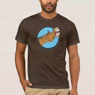 Camiseta Da boca do cavalo