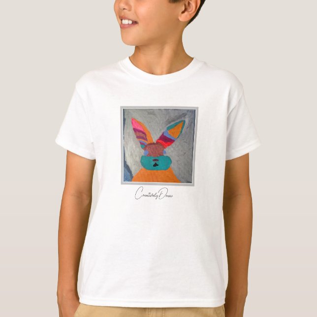 Camiseta da Bonnie Bunnie Child - CreativeDrew (Frente)