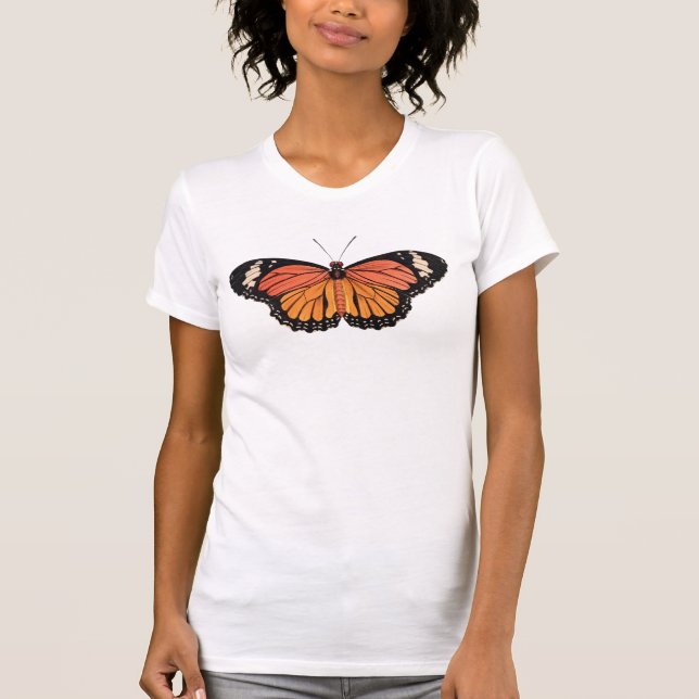 Camiseta da Borboleta Monarca (Frente)