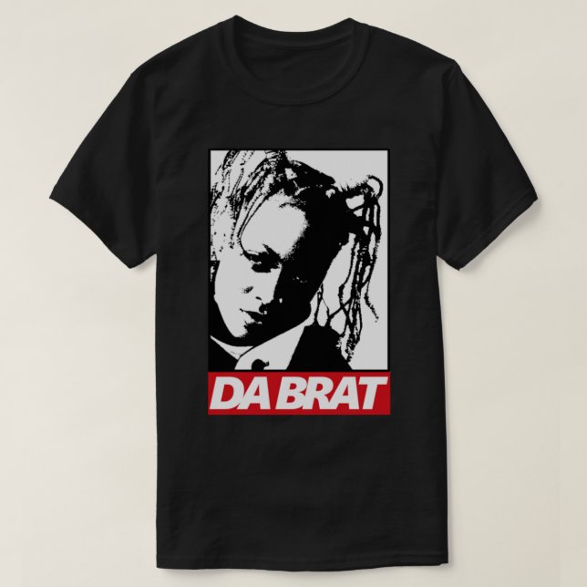Camiseta Da Brat Old School Hip Hop T Shirt Classic T (Frente do Design)