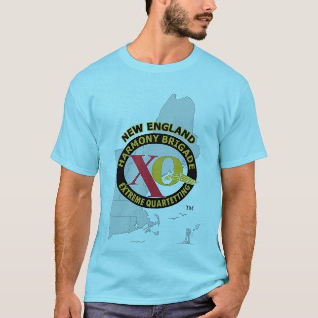 Camiseta da Brigada de Harmonia de New England sem (Frente)