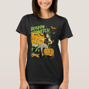 Camiseta Da Bruxa Halloween Samhain