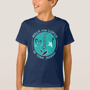 Camiseta Da "caminhada do lúpus de Jeanne equipe" do Milo