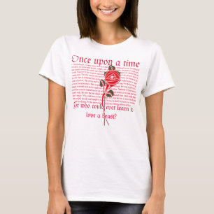Camiseta Da "camisa beleza e do animal"