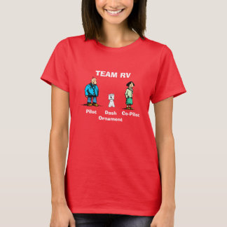 Camiseta Da "camisa de T equipe rv"