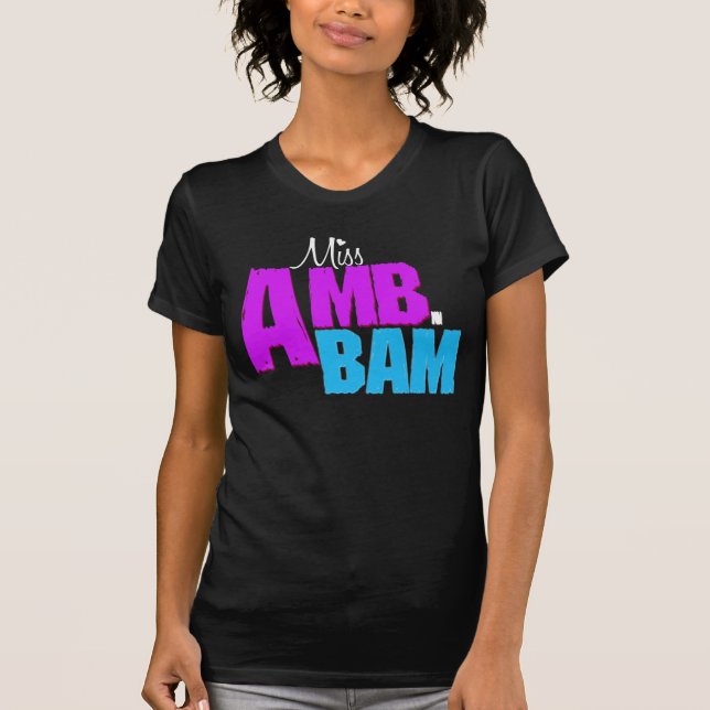 Camiseta Da "camisa senhorita Amb.Bam" (Frente)