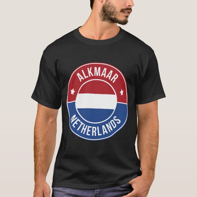 Camiseta da Cidade de Alkmaar, Holanda (Frente)