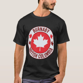 Camiseta da Cidade de Burnaby, Canadá | Viagens e 