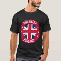Camiseta da Cidade de Coventry, Inglaterra | Viage